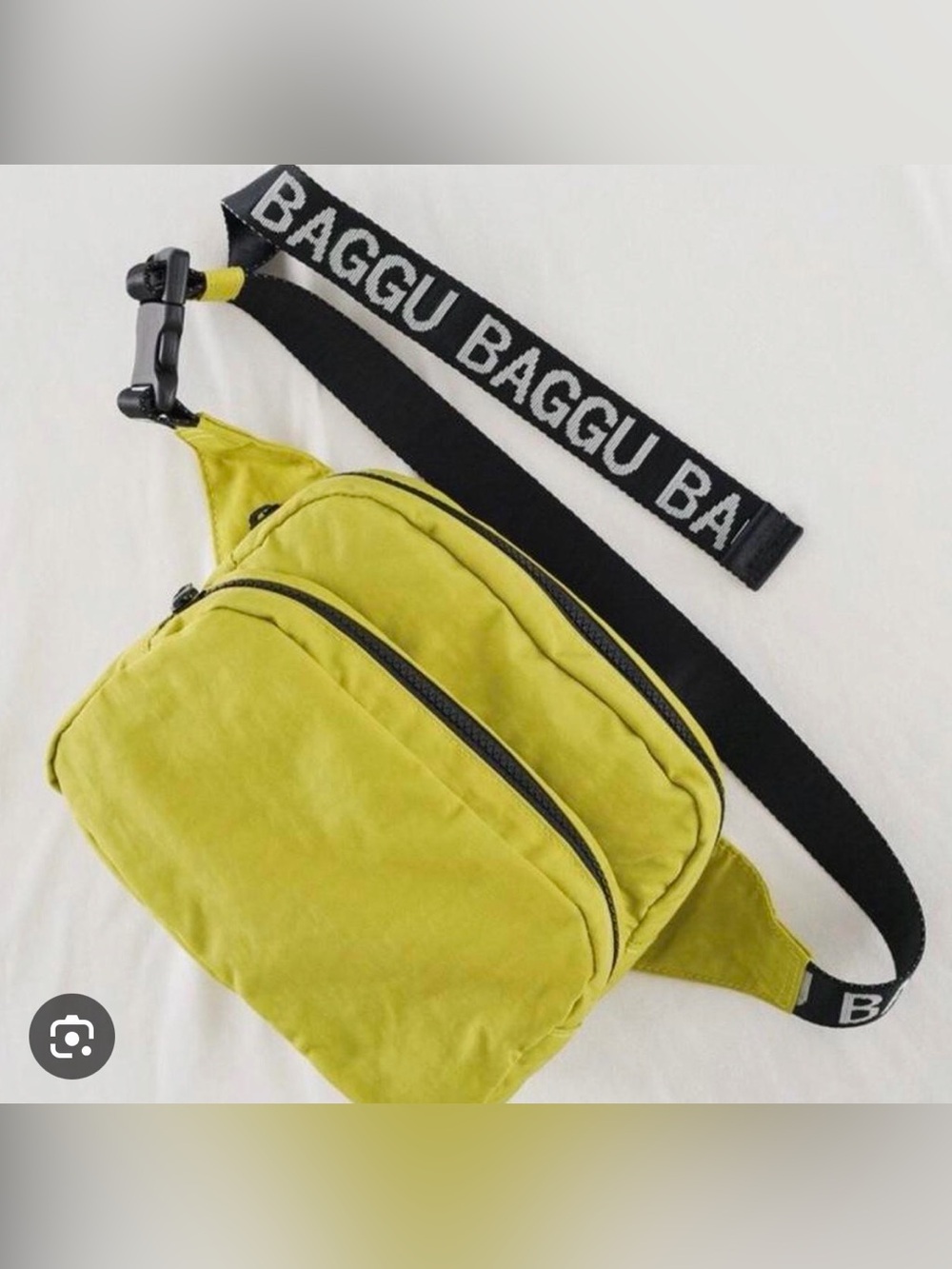 BAGGU Fanny Pack: Chartreuse W/ OG Strap 🍋
